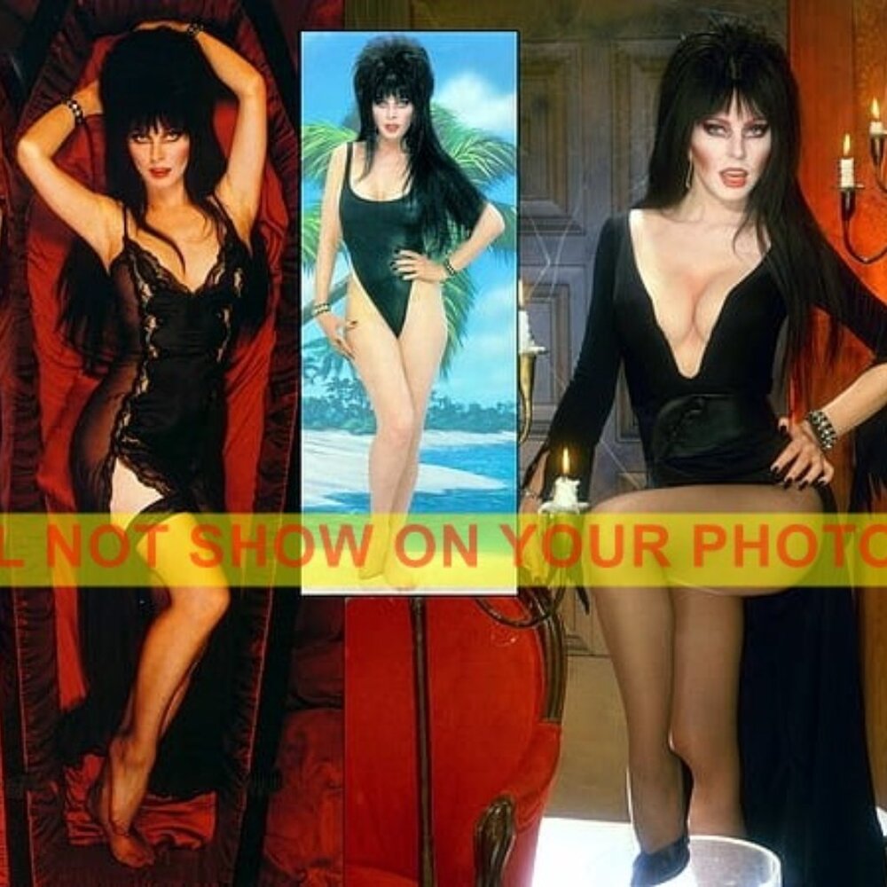 Collectible Photo Image 8x10 Of Cassandra Peters aka Elvira Mistress Of The Dark